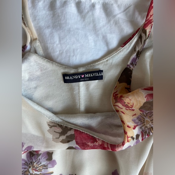 Brandy Melville Dresses Brandie Melville Floral Mini Dress Poshmark